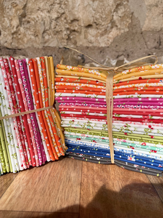 Cali & Co Fat Eighth Bundle by Coriander Quilts for Moda Fabrics