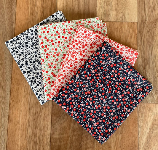 Summertime Bloom Small Fat Quarter Bundle by Camille Roskelley for Moda Fabrics