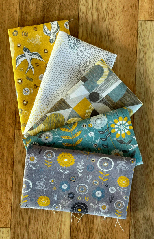 Fields of Gold Fat Eighth Bundle by Nutex Wholesalers