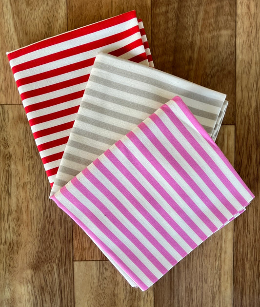Coriander Colors Stripes Fat Quarter Bundle by Coriander Quilts for Moda fabrics