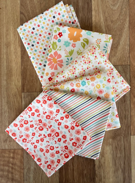 Delightfully Yours Whites Fat Quarter Bundle by Sherri and Chelsi for Moda Fabrics