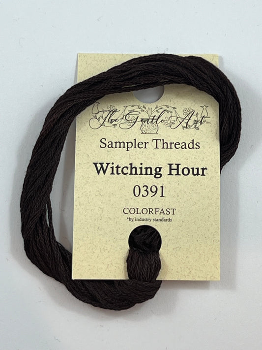 Witching Hour 0391 The Gentle Art Sampler Thread 6 Stranded Hand Dyed Embroidery Floss