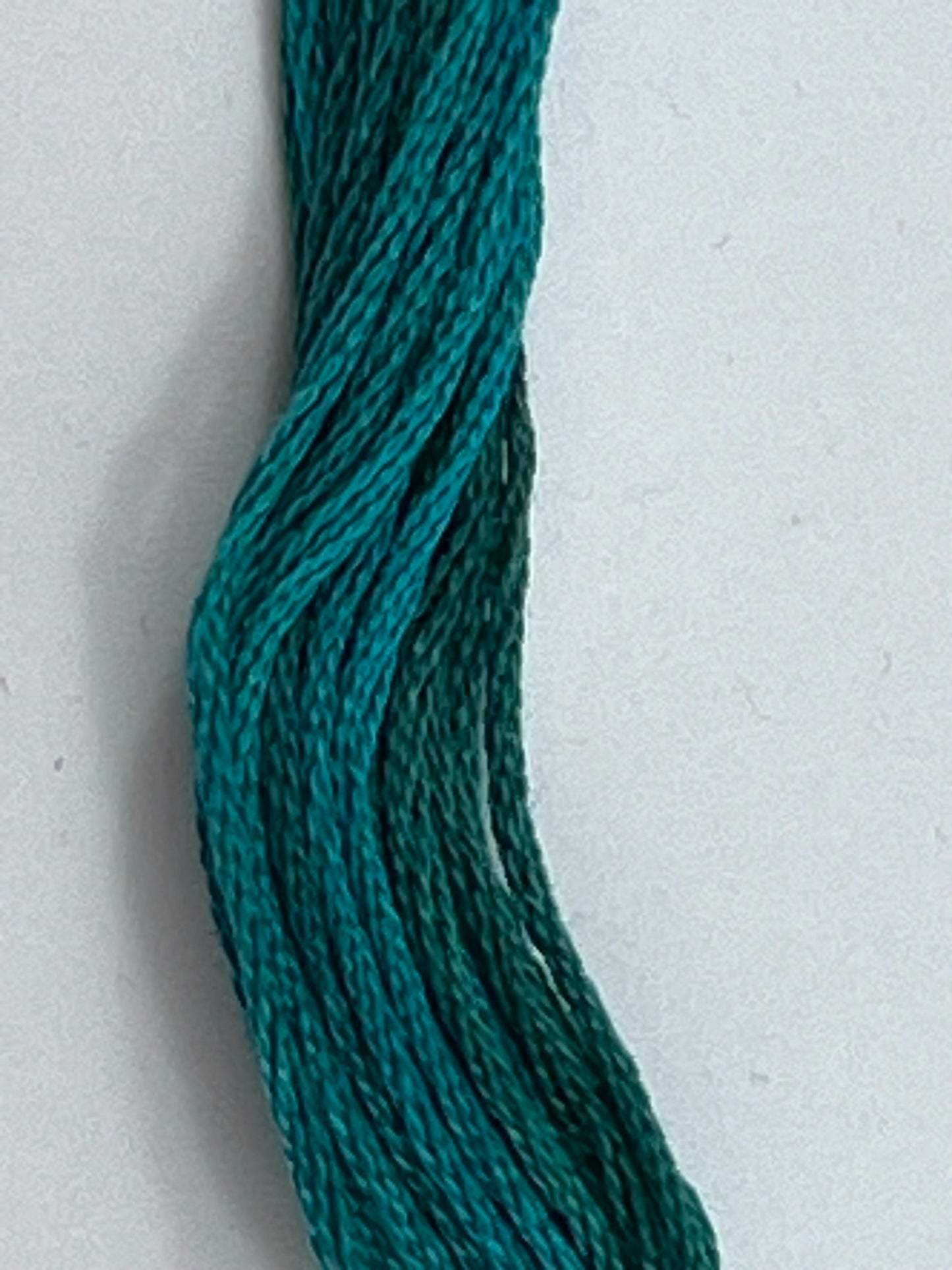 Island Blue 0940 The Gentle Art Sampler Thread 6 Stranded Hand Dyed Embroidery Floss