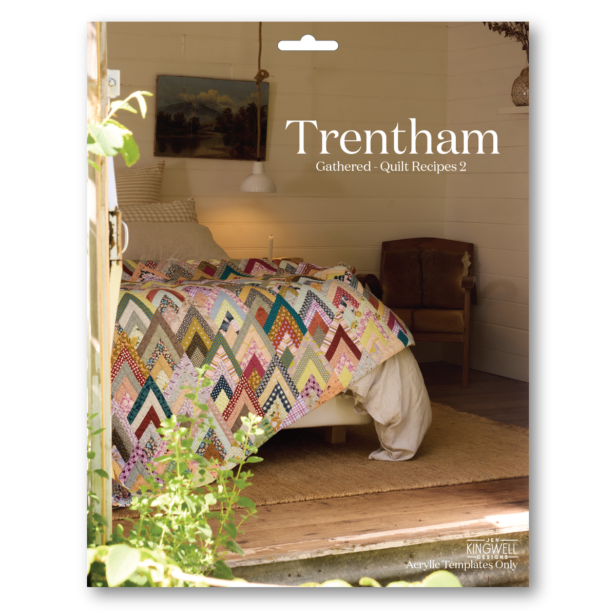 Trentham Acrylic Templates Set from Gathered by Jen Kingwell