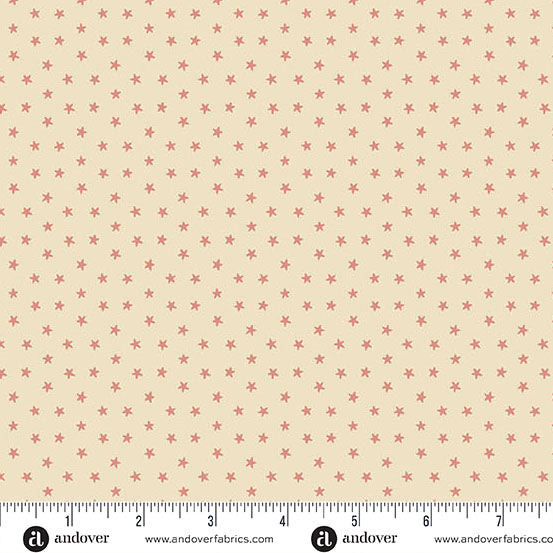 Jingle Bell Starlight Pink A10359L by Laundry Basket Quilts for Andover (sold in 25cm increments)
