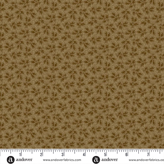 Jingle Bell Fallen Branch Hot Cocoa A10360N by Laundry Basket Quilts for Andover (sold in 25cm increments)