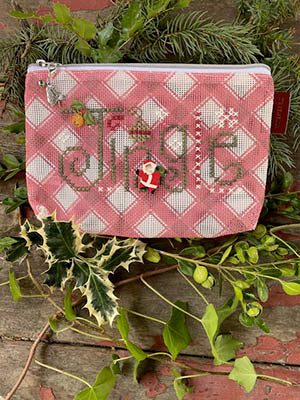 Jingle Mini Bag cross-stitch pattern by Shepherds Bush