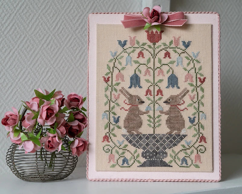 Cute Bunnies Cross Stitch Pattern by Tralala