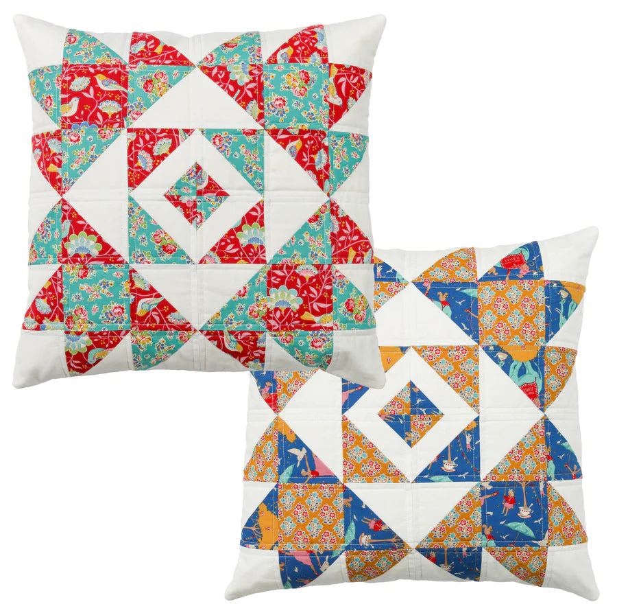 Jubilee Cushion Mini Quilt Pattern by Emma Jean Jansen