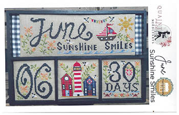 June Sunshine Smiles Cross Stitch Pattern by Quaint Rose Needlearts