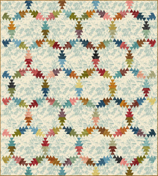 Keepsake Wreath Quilt Pattern by Laundry Basket Quilts