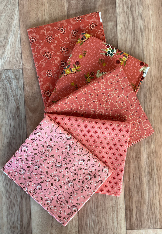 Kim Diehls Pinks Fat Quarter Bundle