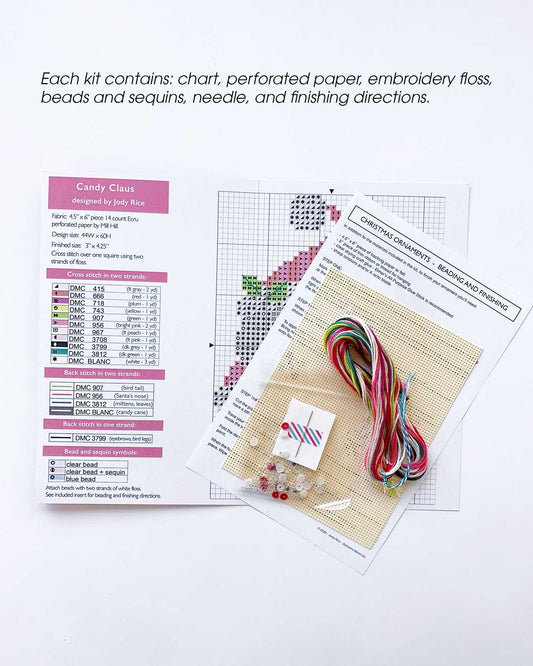 Winter Break Cross Stitch Kit by Satsuma Street