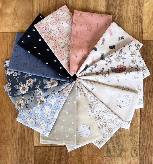 Kitten Fun Fat Eighth Bundle by Julia Khimich for Clothworks