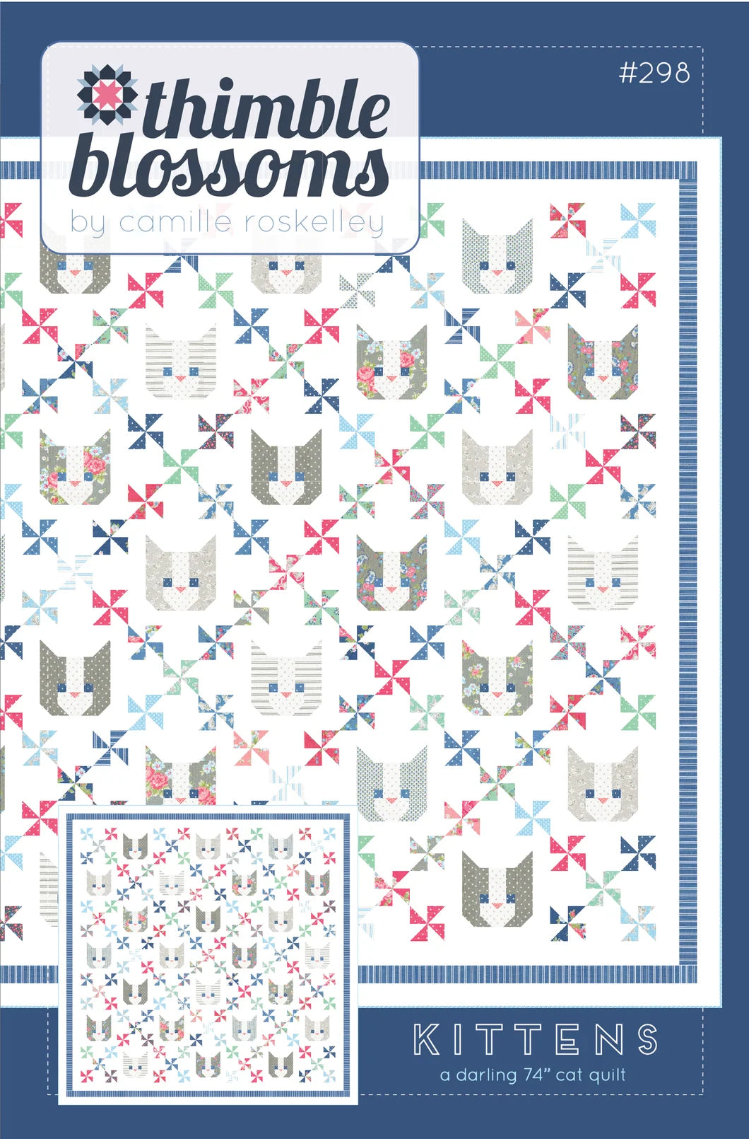 Kittens Quilt Pattern Thimble Blossoms