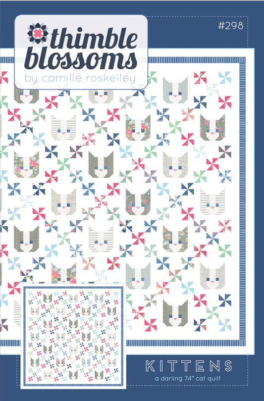 Kittens Quilt Pattern Thimble Blossoms