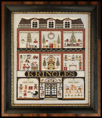 Kringles Cross Stitch Pattern Little House Needleworks