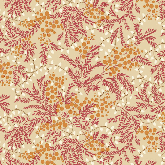 Festive Magic Twinkling Lights LO1667523A by Liberty Fabrics (sold in 25cm increments)