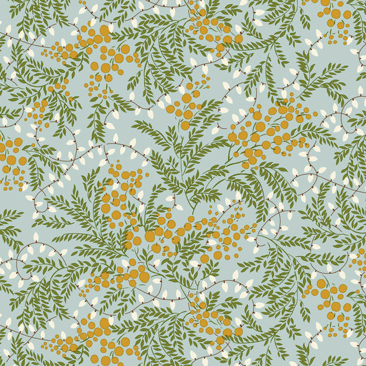 Festive Magic Twinkling Lights LO1667523B by Liberty Fabrics (sold in 25cm increments)