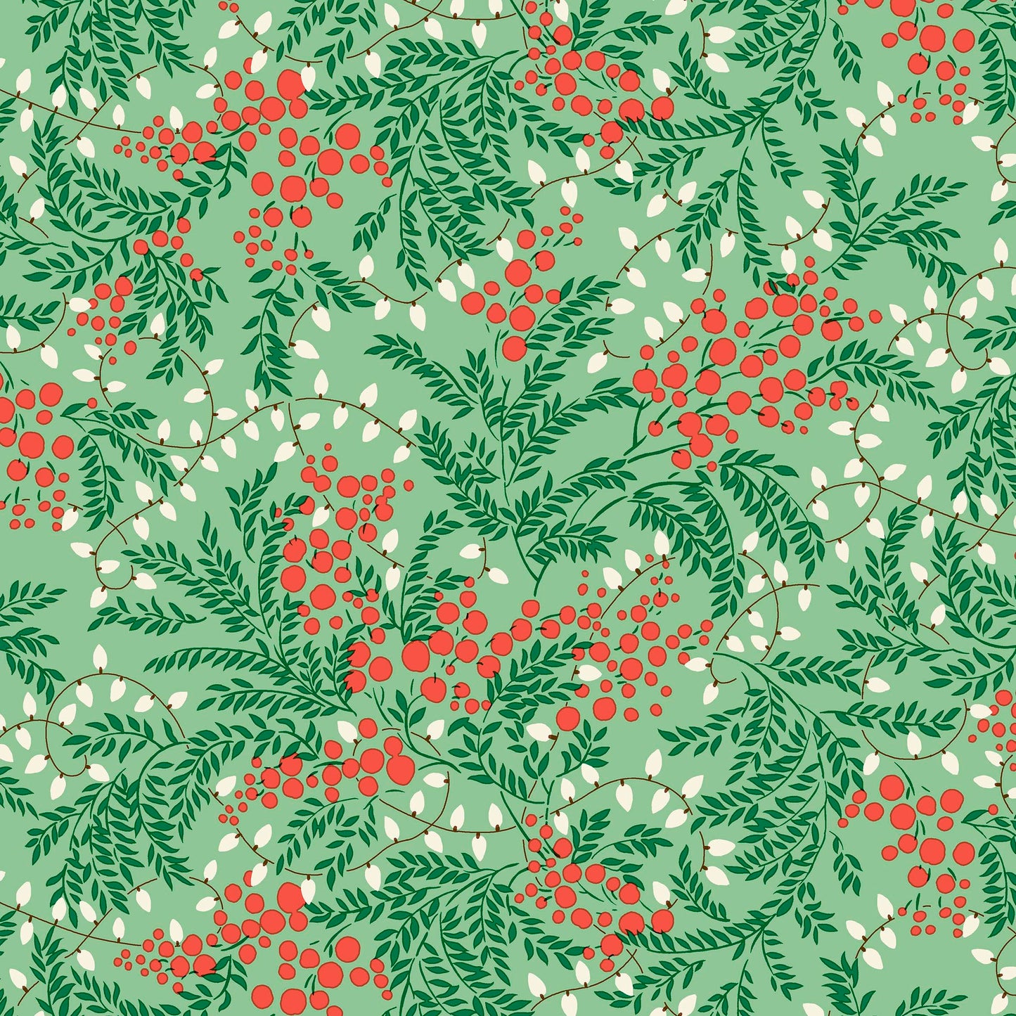 Festive Magic Twinkling Lights LO1667523C by Liberty Fabrics (sold in 25cm increments)