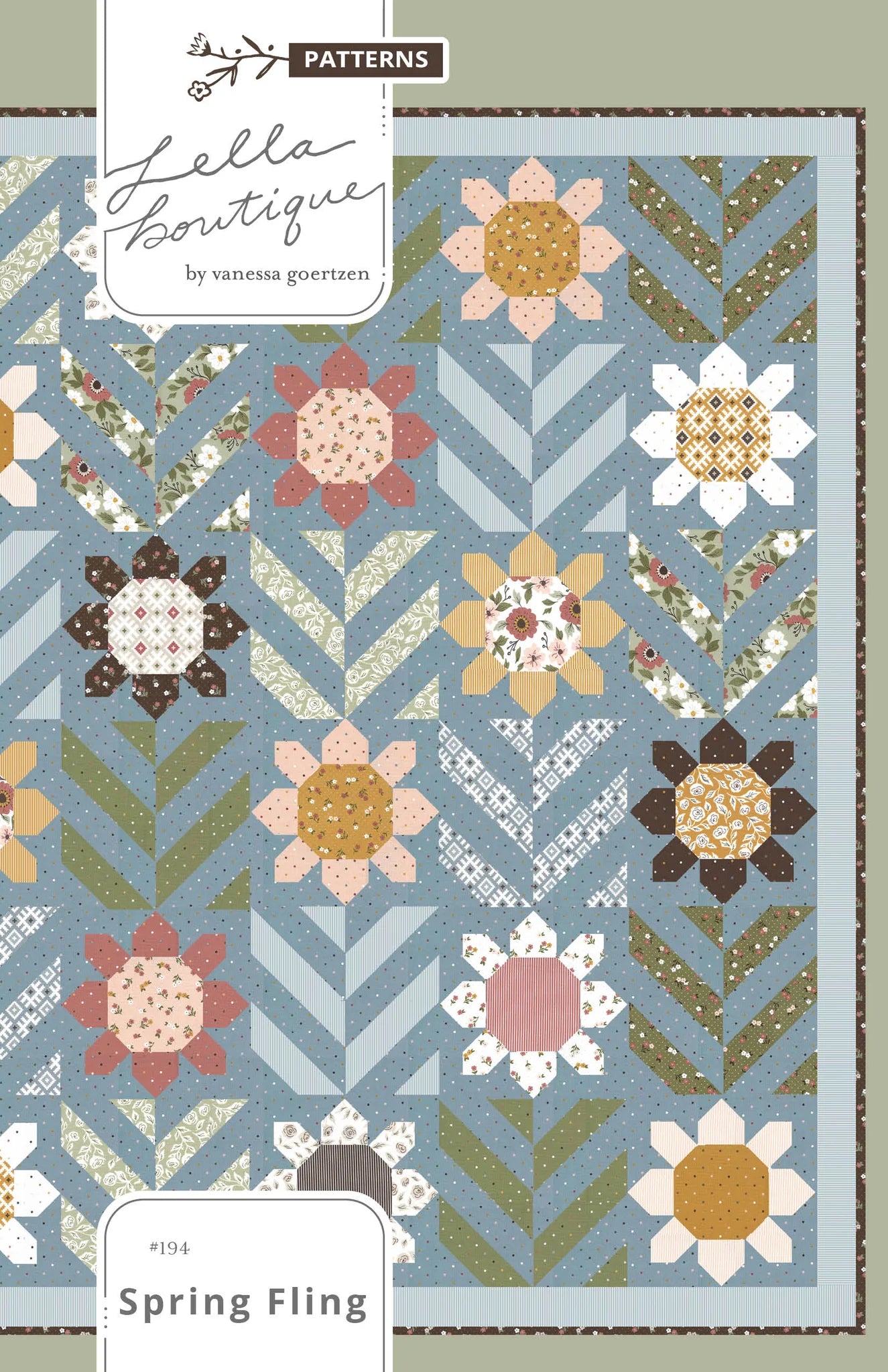 Spring Fling Quilt Pattern Lella Boutique