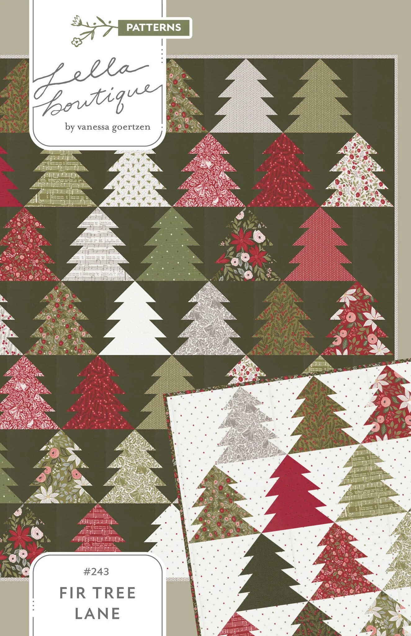 Fir Tree Lane Quilt Pattern Lella Boutique