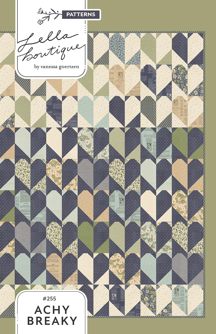 Achy Breaky Quilt Pattern Lella Boutique