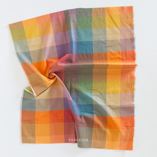 Lumiere Wide Happy Checkers in Bold LMR5501 by Fableism (sold in 25cm increments)