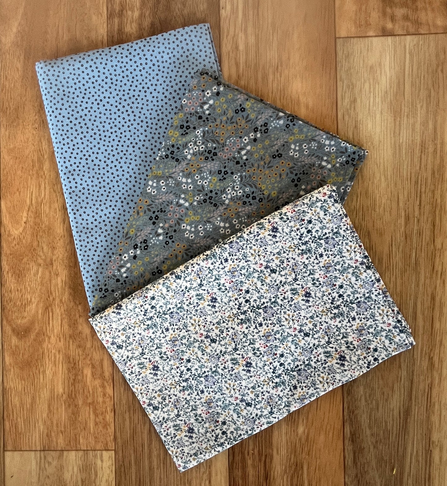 Blues Voile Fat Quarter Bundle by La Ta Te