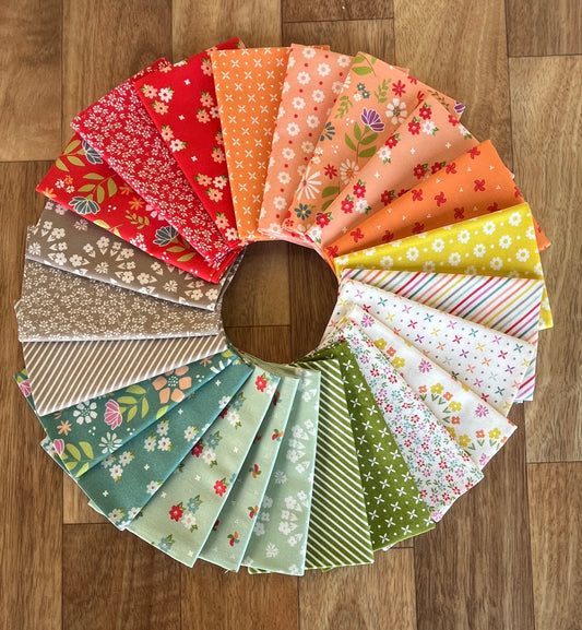 Laguna Sunrise Fat Eighth Bundle by Sherri and Chelsi for Moda Fabrics