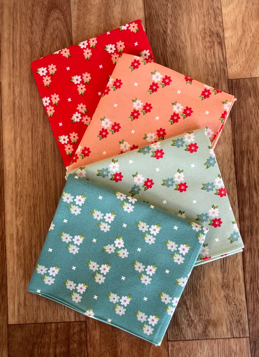 Laguna Sunrise Morning Glory Fat Quarter Bundle by Sherri and Chelsi for Moda Fabrics
