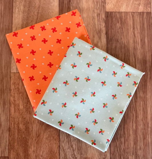 Laguna Sunrise Pinwheel Fat Quarter Bundle by Sherri and Chelsi for Moda Fabrics