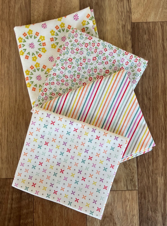 Laguna Sunrise Whites Fat Quarter Bundle by Sherri and Chelsi for Moda Fabrics