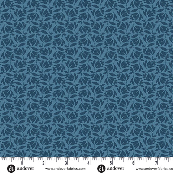 Special Delivery Lilybell Jeans A10474B by Laundry Basket Quilts for Andover Fabrics (sold in 25cm increments)
