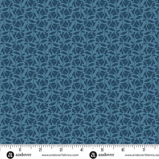 Special Delivery Lilybell Jeans A10474B by Laundry Basket Quilts for Andover Fabrics (sold in 25cm increments)
