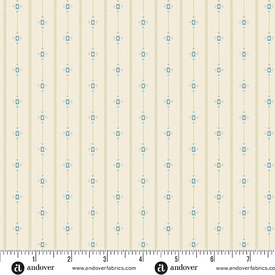 Special Delivery Homespun Mist A10475L by Laundry Basket Quilts for Andover Fabrics (sold in 25cm increments)