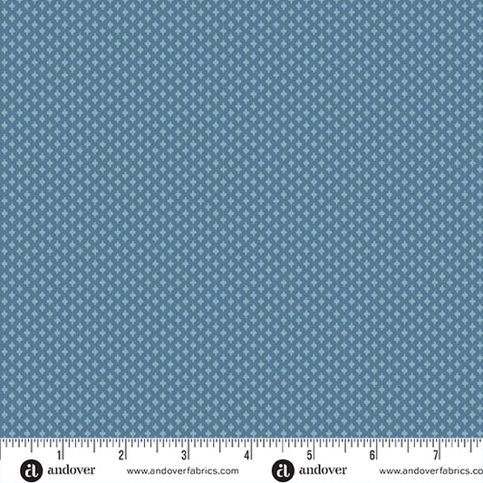 Special Delivery Apron Denim A10477B by Laundry Basket Quilts for Andover Fabrics (sold in 25cm increments)