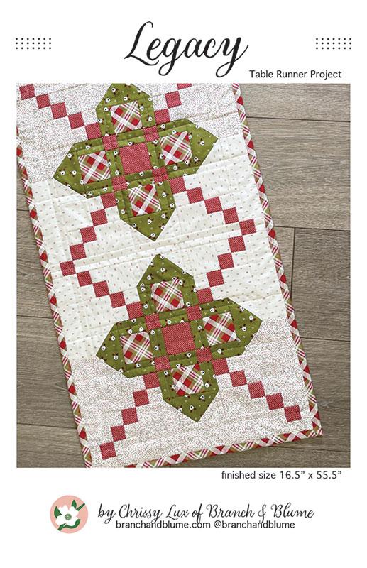 Legacy Table Runner Pattern by Chrissy Lux of Branch and Blume