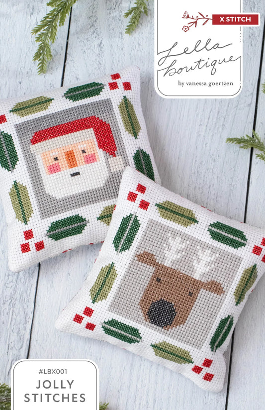 Jolly Stitches Cross Stitch Pattern by Vanessa Goertsen of Lella Boutique