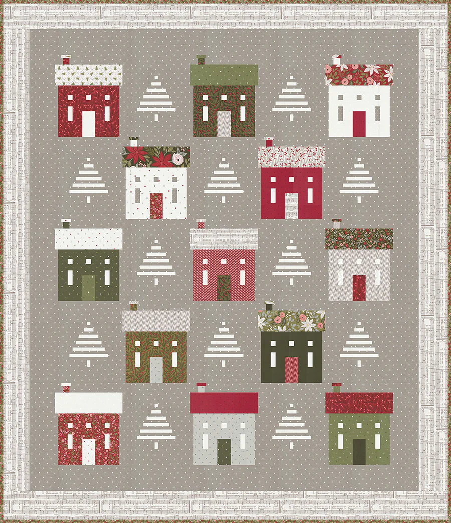 Holiday House Quilt Pattern Lella Boutique