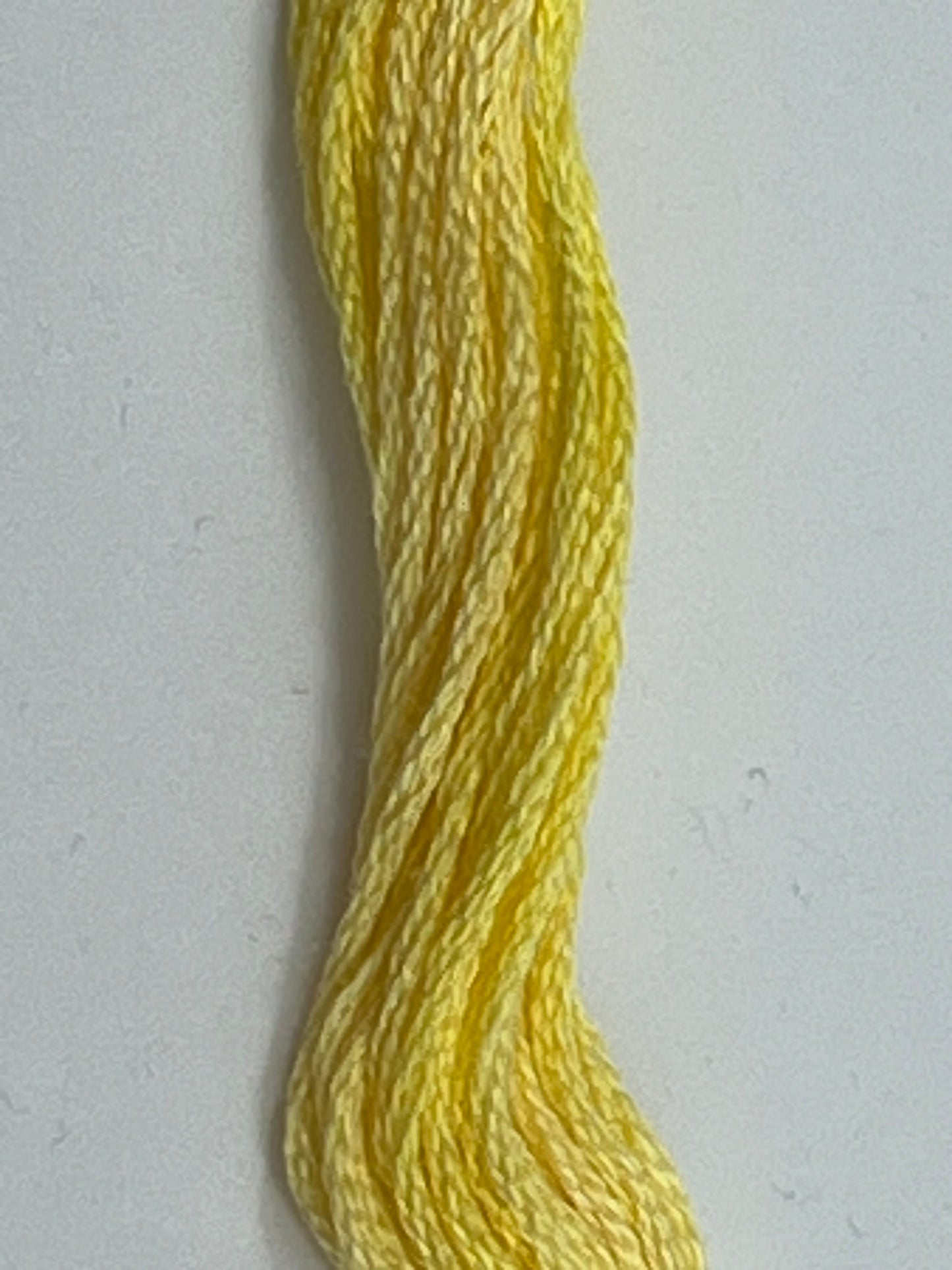 Lemon Drops 0650 The Gentle Art Sampler Thread 6 Stranded Hand Dyed Embroidery Floss