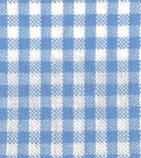 Seersucker Cotton Light Blue Gingham SB5380.2.5 by Sevenberry (sold in 25cm increments)