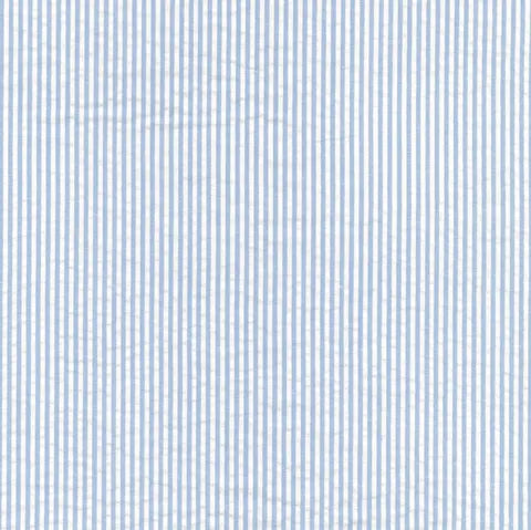 Seersucker Cotton Light Blue Stripe SB5380.1.5 by Sevenberry (sold in 25cm increments)