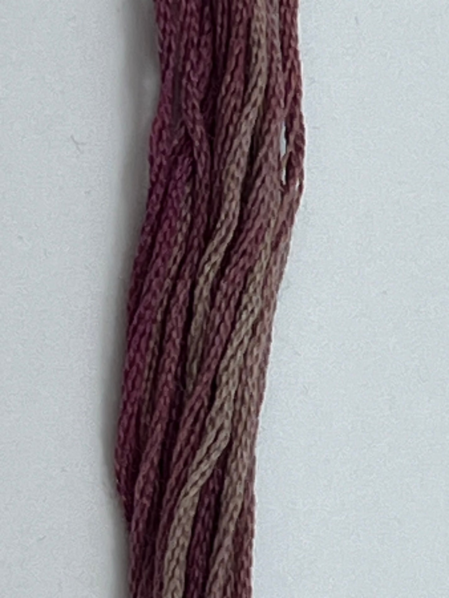 Loganberry 0892 The Gentle Art Sampler Thread 6 Stranded Hand Dyed Embroidery Floss