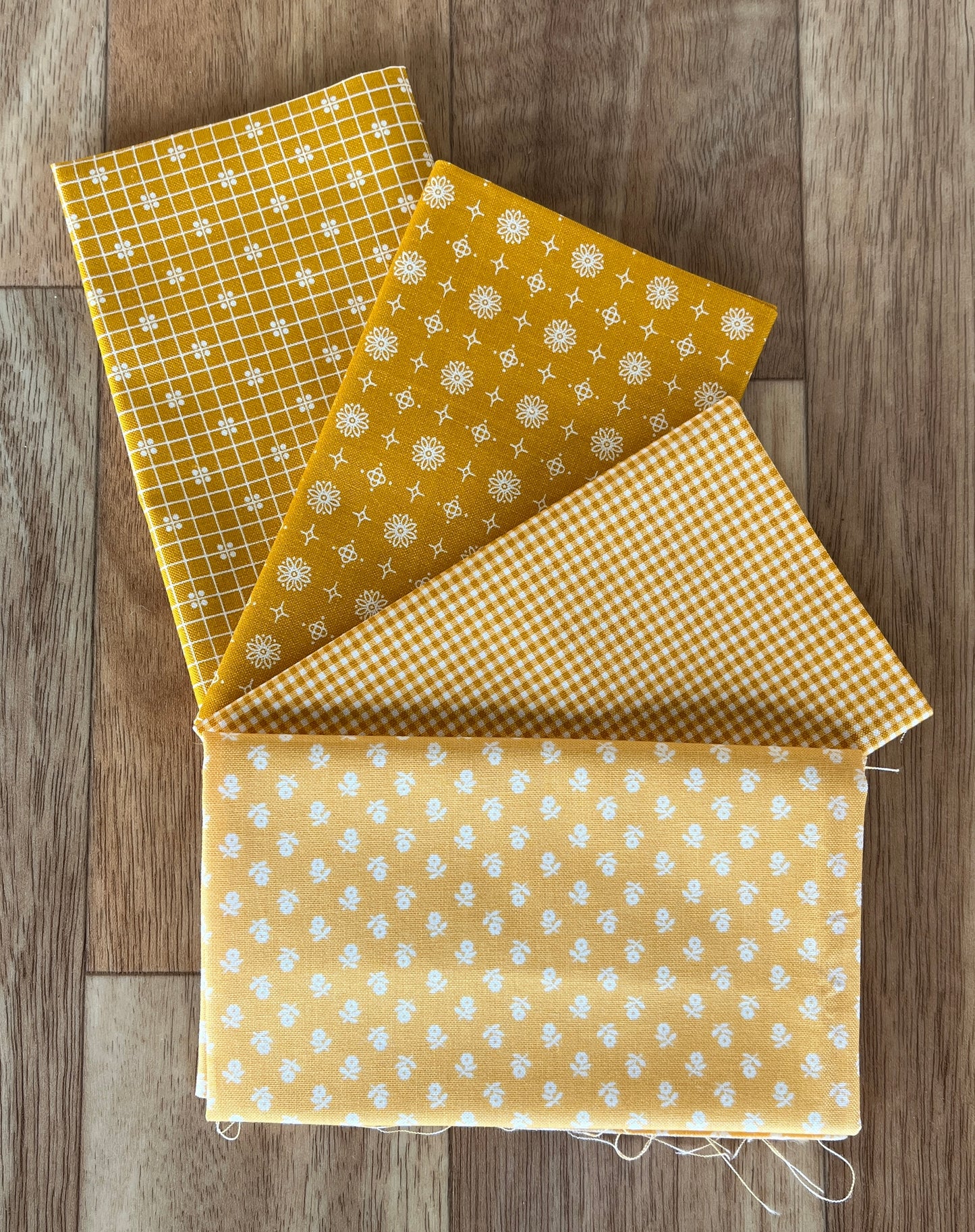 Prim Yellows Fat Eighth Bundle by Lori Holt for Riley Blake Fabrics