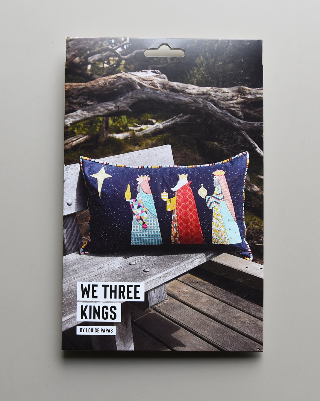 We Three Kings Christmas Cushion Pattern Louise Papas