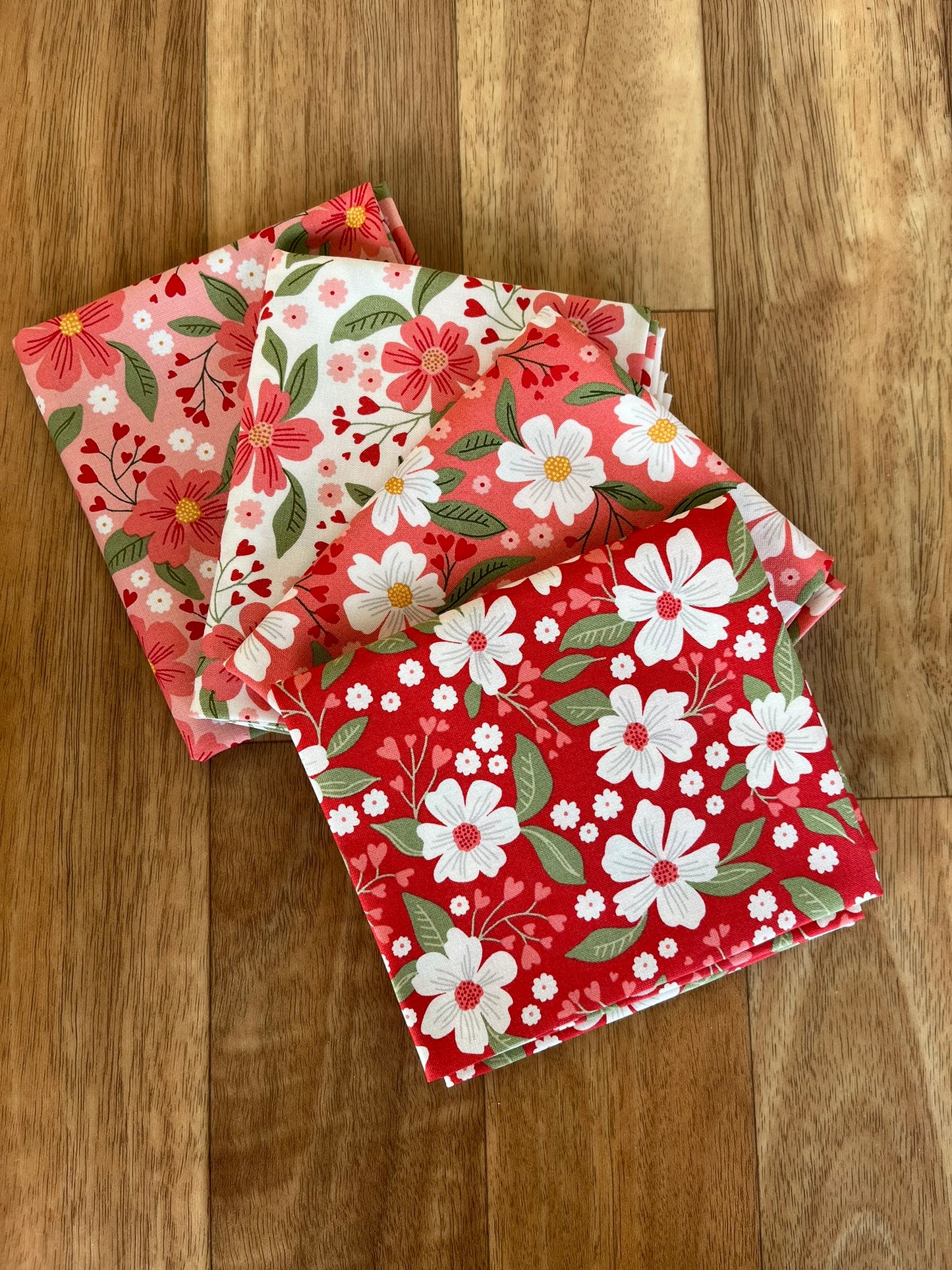 Love Blooms Large Floral Fat Quarter Bundle by Lella Boutique for Moda fabrics