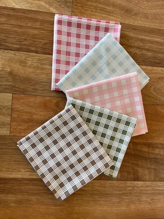 Lovestruck Plaid Fat Quarter Bundle by Lella Boutique for Moda Fabrics