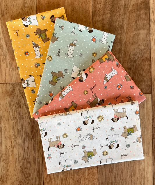 Lucky Puppy Fat Eighth Bundle by Sweetwater for Moda Fabrics