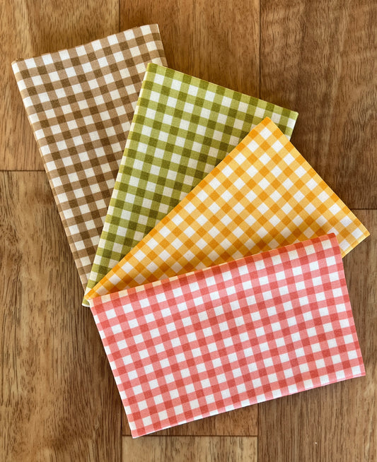 Lucky Gingham Fat Eighth Bundle by Sweetwater for Moda Fabrics